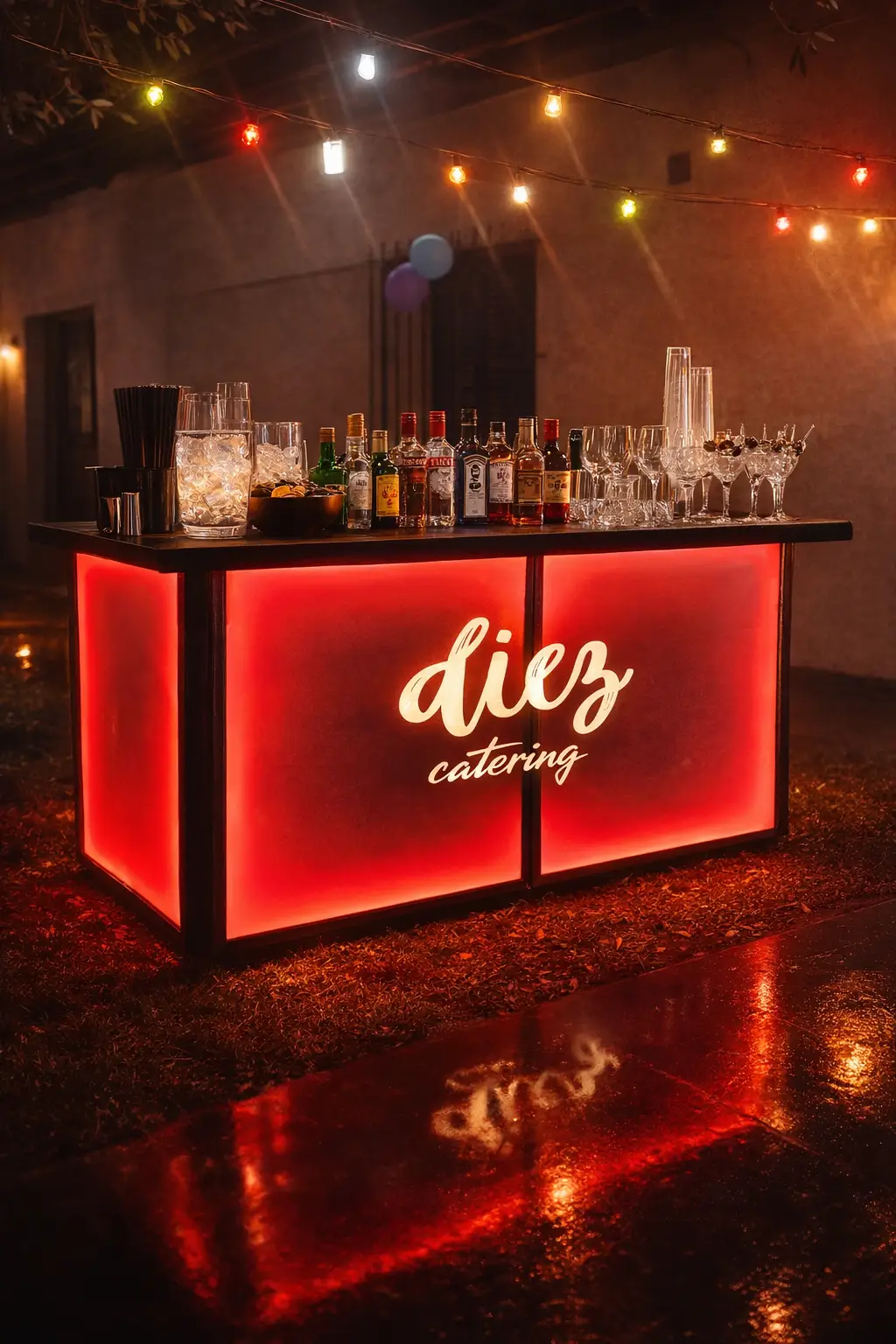 Barra para evento privado